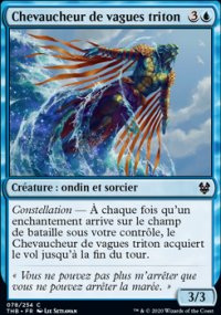 Chevaucheur de vagues triton - 