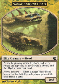 Tte vigoureuse et sauvage - Theros Challenge Deck : Face the Hydra