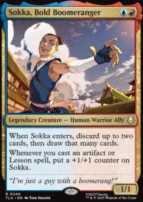 Sokka, Bold Boomeranger - Avatar: The Last Airbender