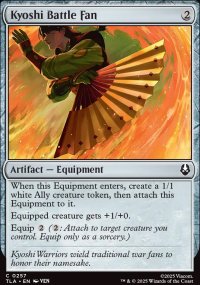 Kyoshi Battle Fan - Avatar: The Last Airbender