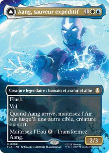 Aang, sauveur expditif<br>Aang et La, fureur de l'ocan