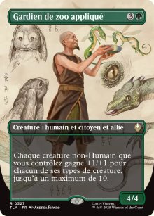 Gardien de zoo appliqu - Avatar: The Last Airbender