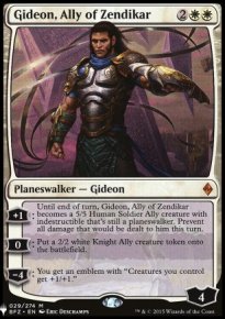 Gideon, Ally of Zendikar - 