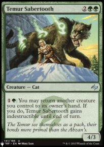 Smilodon temurien - The List
