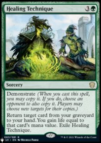Technique de gu�rison - The List