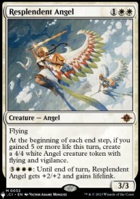 Ange resplendissant - The List
