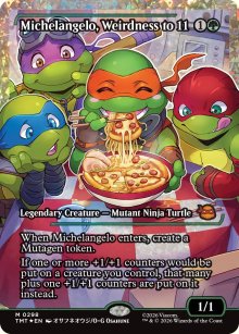 Michelangelo, bizarrerie d�brid�e - Teenage Mutant Ninja Turtles
