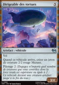 Dirigeable des tortues - Teenage Mutant Ninja Turtles