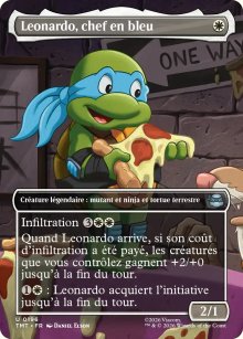 Leonardo, chef en bleu - Teenage Mutant Ninja Turtles
