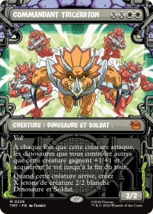 Commandant tric�raton - Teenage Mutant Ninja Turtles