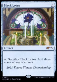 Lotus noir - Ultra Rare Cards