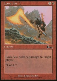 Hache de lave - Urza's Legacy