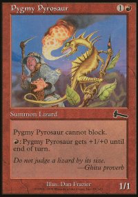 Pyrosaure pygme - Urza's Legacy