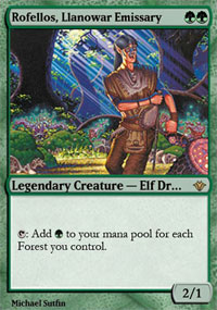 Rofellos, Emissaire de Llanowar - 