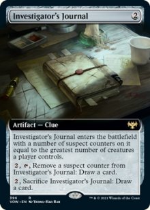 Investigator's Journal - 