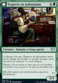 Experte en infestation<br>Loup-garou infest