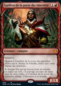 Gardien de la porte du cimetire - 