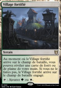 Village fortifi - 