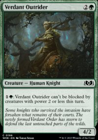 Verdant Outrider - 