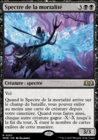 Spectre de la mortalit - 