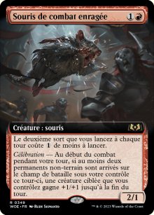 Souris de combat enrage - 