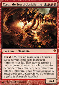 Cur de feu d'obsidienne - 