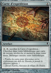 Carte d'expdition - 