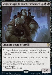 Seigneur ogre de quartier insalubre - 