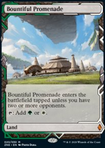 Bountiful Promenade - Zendikar Rising Expeditions