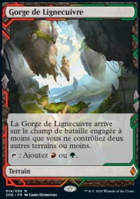 Gorge de Lignecuivre - Zendikar Rising Expeditions