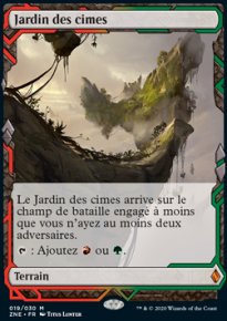 Jardin des cimes - Zendikar Rising Expeditions