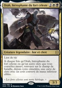 Orah, hirophante du fort cleste - 