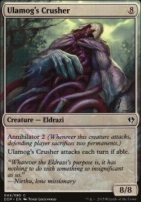 Ulamog's Crusher - Zendikar vs. Eldrazi