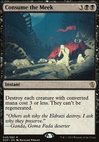 Consume the Meek - Zendikar vs. Eldrazi