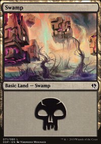 Swamp - Zendikar vs. Eldrazi